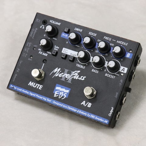 中古】EBS / MicroBass II 【梅田店】 | プリアンプ/DI | イシバシ楽器