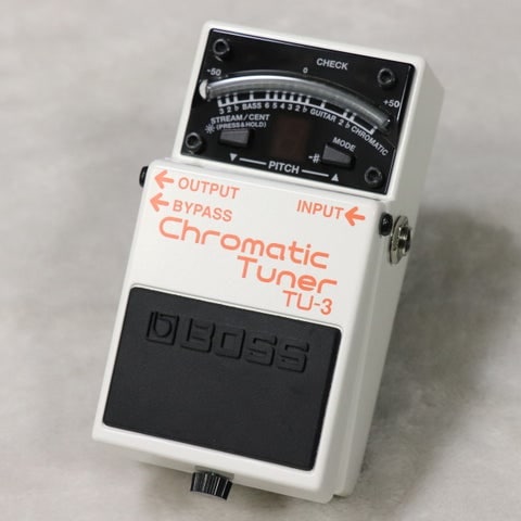 BOSS TU-3 Chromatic Tuner 中古 美品 動作確認済み 中古】BOSS / TU-3 Chromatic Tuner 【梅田店】 | チューナー機能のみ