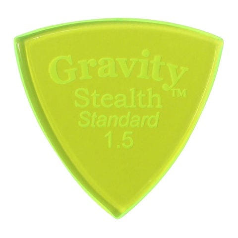 Gravity Guitar Picks / GSSS15P Stealth Standard[1.5mm, Fluorescent