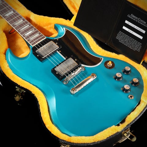 Gibson Custom / Dealer Select 1961 SG Standard Reissue Stop Bar VOS Aqua Mist 【S/N：600131】【福岡店】