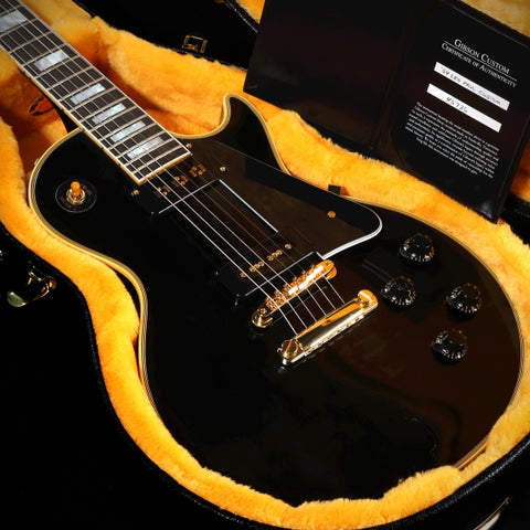 Gibson Custom / 1954 Les Paul Custom Staple Pickup Reissue VOS Ebony 【S/N：45726】【福岡店】