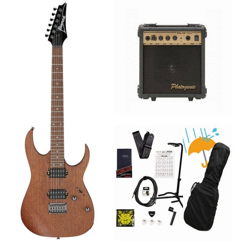 Ibanez / RG421-MOL (Mahogany Oil) 【イシバシ楽器限定販売】 PG-10アンプ付属エレキギター初心者セットR