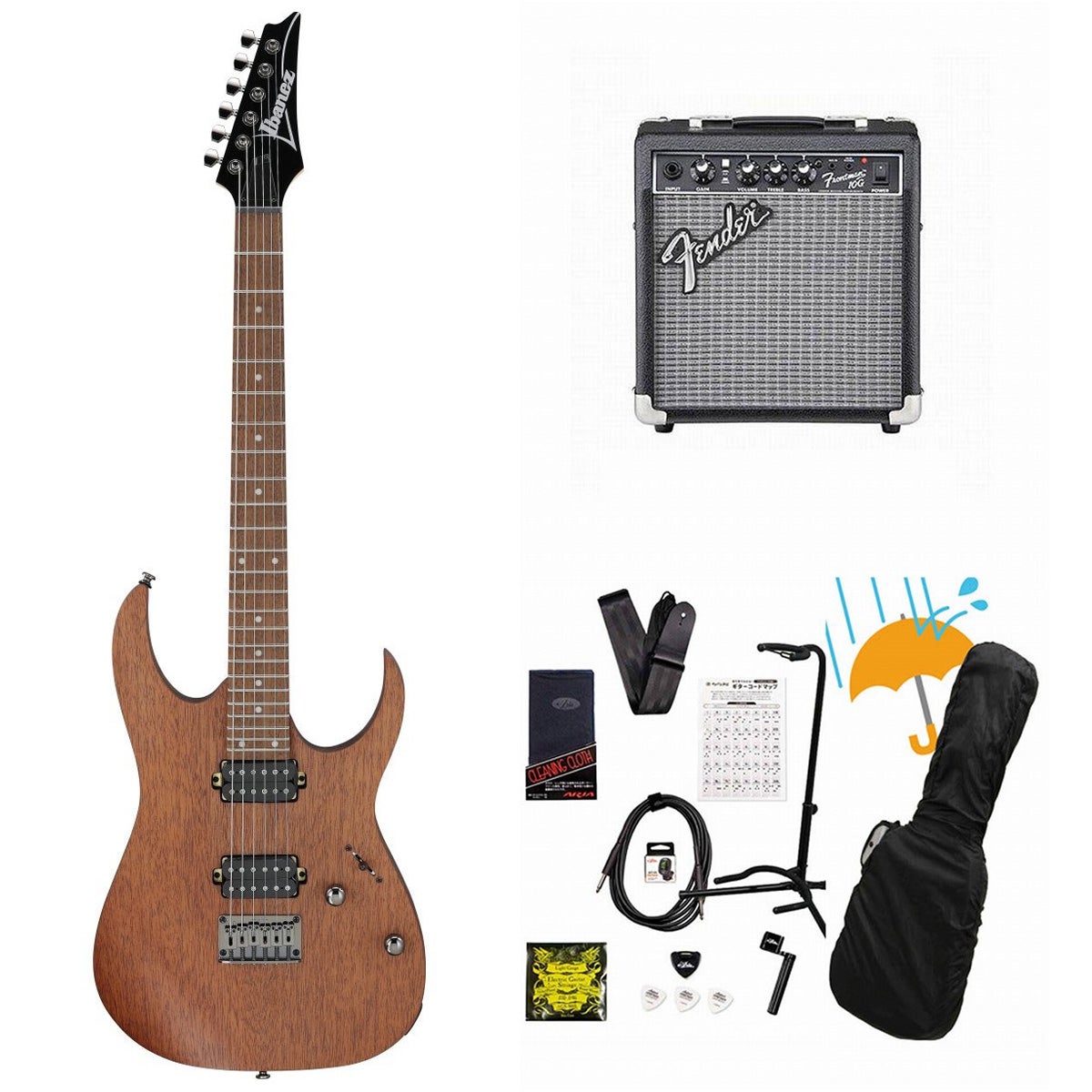 Ibanez RG421-MOL ハードケース付き Ibanez / RG421-MOL (Mahogany Oil) 【イシバシ楽器限定販売】 Fender