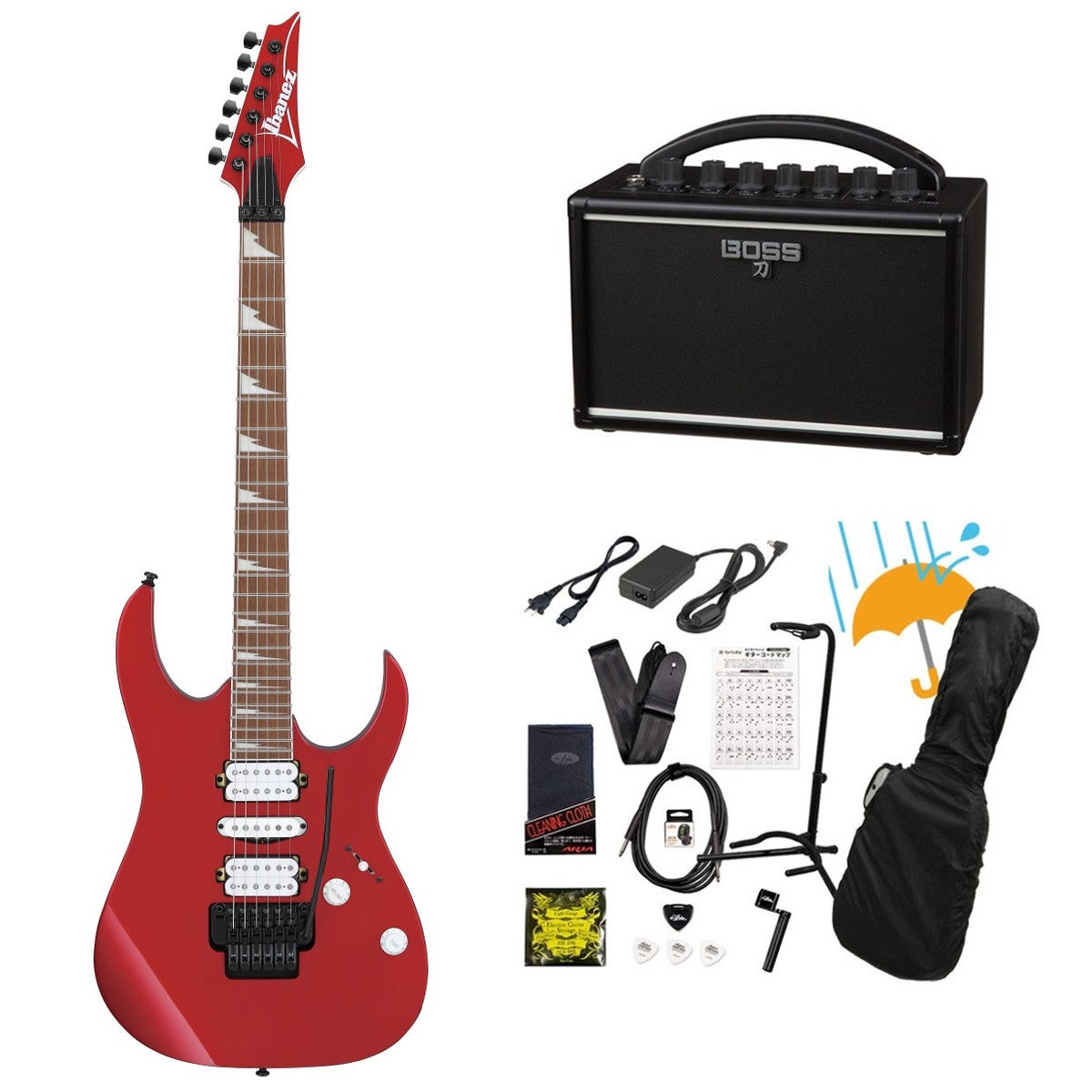 Ibanez / RG470DXW-CA(Candy Apple)【イシバシ楽器独占販売モデル 