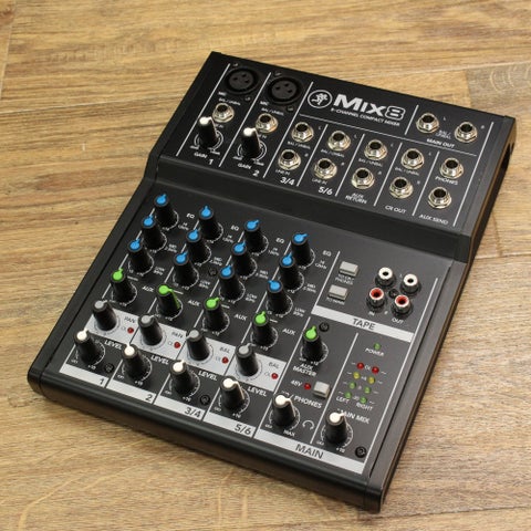 【美品USED】MACKIE MIX8 アナログミキサー 中古】 MACKIE / Mix8 【キーボードマート新宿】【新宿店】 | アナログ
