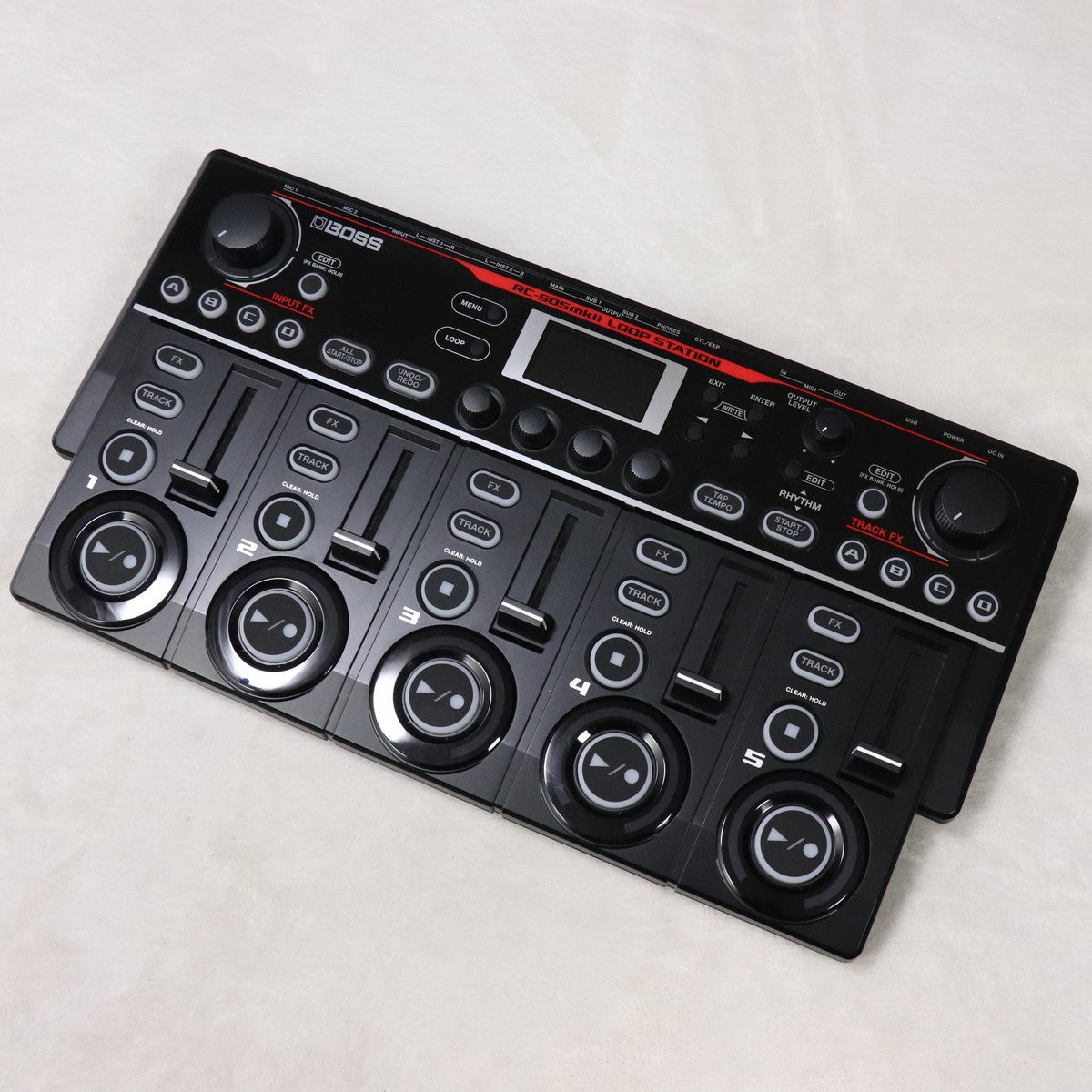 中古BOSS LoopStationRC-1BKループステーションブラック BOSSからLOOP STATION RC-1の限定カラーモデル｢RC-1 BK｣が発表