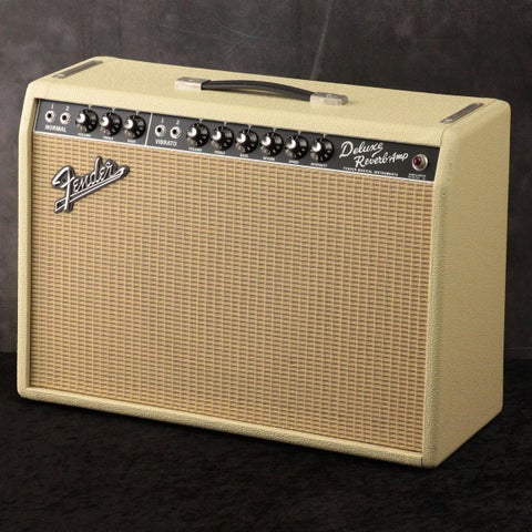 極上美品！動作完動品！FENDER USA DELUX REVERB　オールチューブアンプ　F/SWと未使用の専用純正カバー付き Fender USA 【WEB限定在庫処分セール】 65 Deluxe Reverb（アンプ