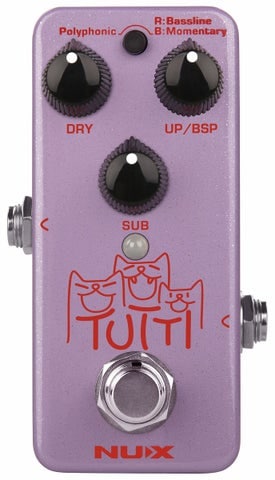 新製品】 NUX / TUTTI トゥッティ NPO-2 Polyphonic Octave Pedal NU-X
