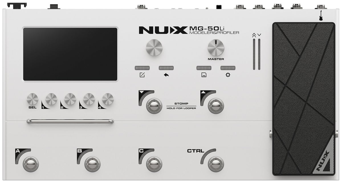【新品同様】NUX MG-50Li マルチエフェクター 純正ギグバッグ付属 最新ハイスペックモデル］ NUX / MG-50Li Modeler & Profiler Cloud