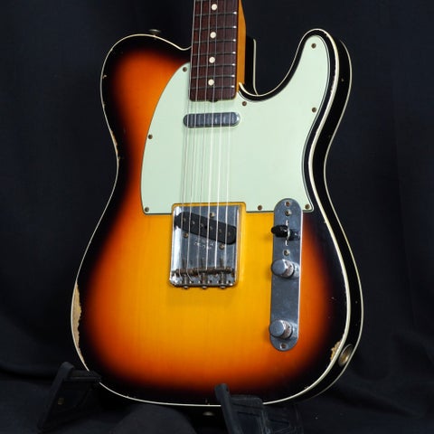 美品　Fender Telecaster 3TONE SUNBURST 中古】FENDER CUSTOM SHOP / 1962 Custom Telecaster Relic -2016