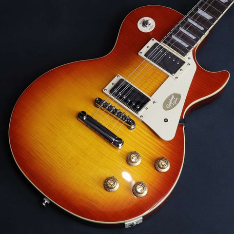 《特典付き》Epiphone / Inspired by Gibson Les Paul Standard 50s Figured Washed Cherry Sunburst 【横浜店】【S/N:25091526561】【3.98kg】