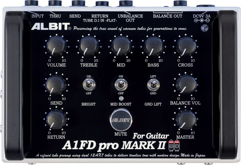 国産ギター用プリアンプ] ALBIT / A1FD pro MARK II For Guitar GUITAR