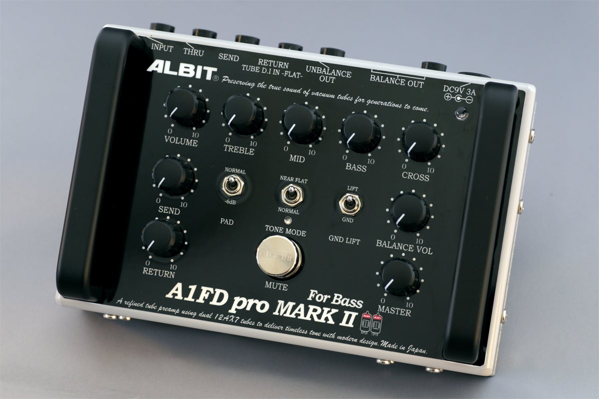 国産ベース用プリアンプ] ALBIT / A1FD pro MARK II For Bass GUITAR