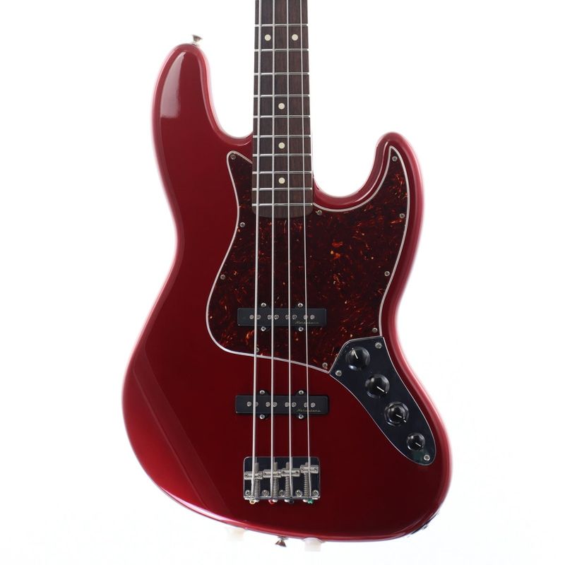FenderMexicoジャズベース　東京、神奈川手渡しまたは配送、値下げ可 中古】Fender Mexico / Deluxe Active Jazz Bass Candy Apple Red