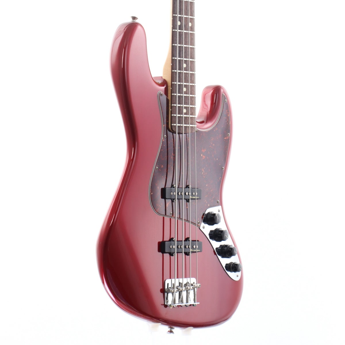 中古】Fender Mexico / Deluxe Active Jazz Bass Candy Apple Red