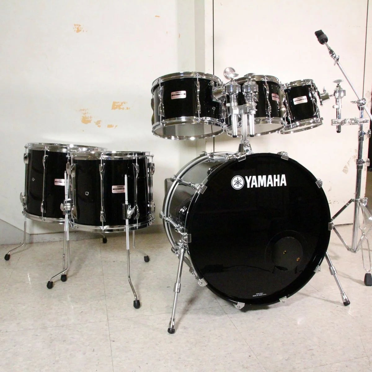 中古】YAMAHA / Recording Custom Set 6pc Solid Black 6点ドラム
