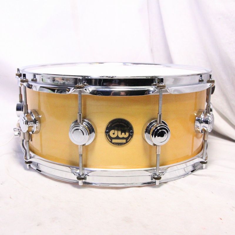 中古】DW / Collectors Maple Snare Natural 14x6 コレクターズ
