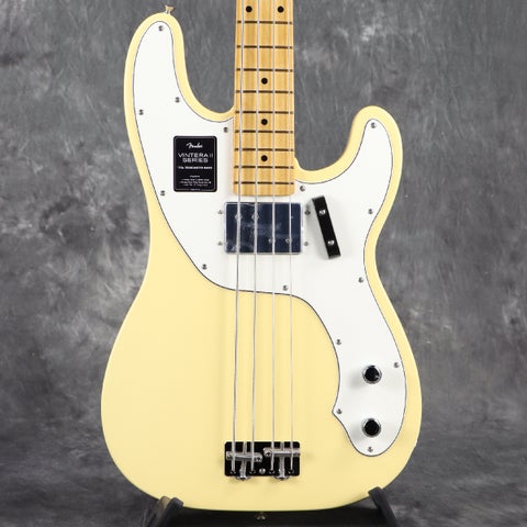 《WEBSHOPクリアランスセール》Fender / Vintera II 70s Telecaster Bass Maple Fingerboard Vintage White フェンダー【4.2kg】[S/N MX23144669]