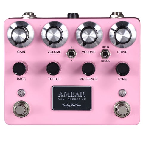 購入特典有り》Finding That Tone / AMBAR Roxy Pink Dual Overdrive