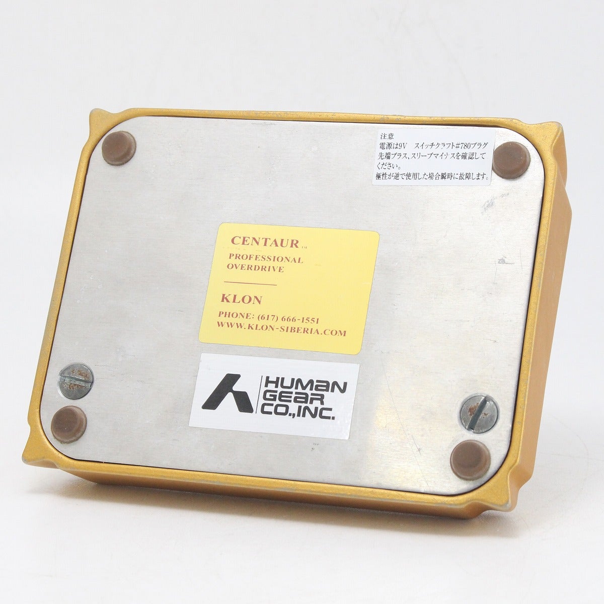 KLON CENTAUR（Gold No Picutre）オーバードライブ 中古】KLON / Centaur Gold No Picture 【御茶ノ水本店】 | オーバー