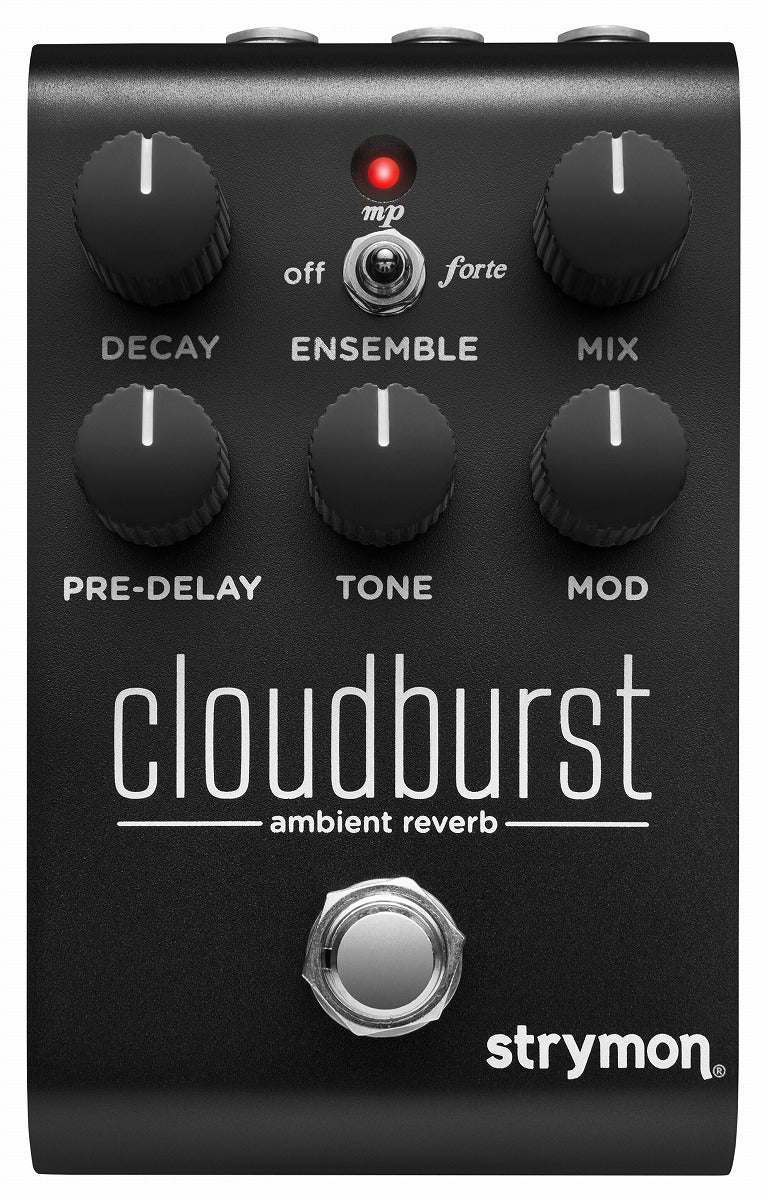 限定ブラックカラー】 Strymon / Cloudburst ME Midnight Edition