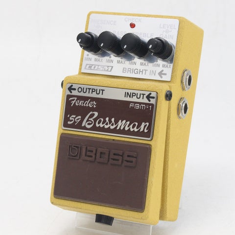 BOSS FBM-1 '59 Bassman エフェクター 試奏動画】BOSS FBM-1 Fender '59 Bassman【BOSS COMPACT PEDAL 100th