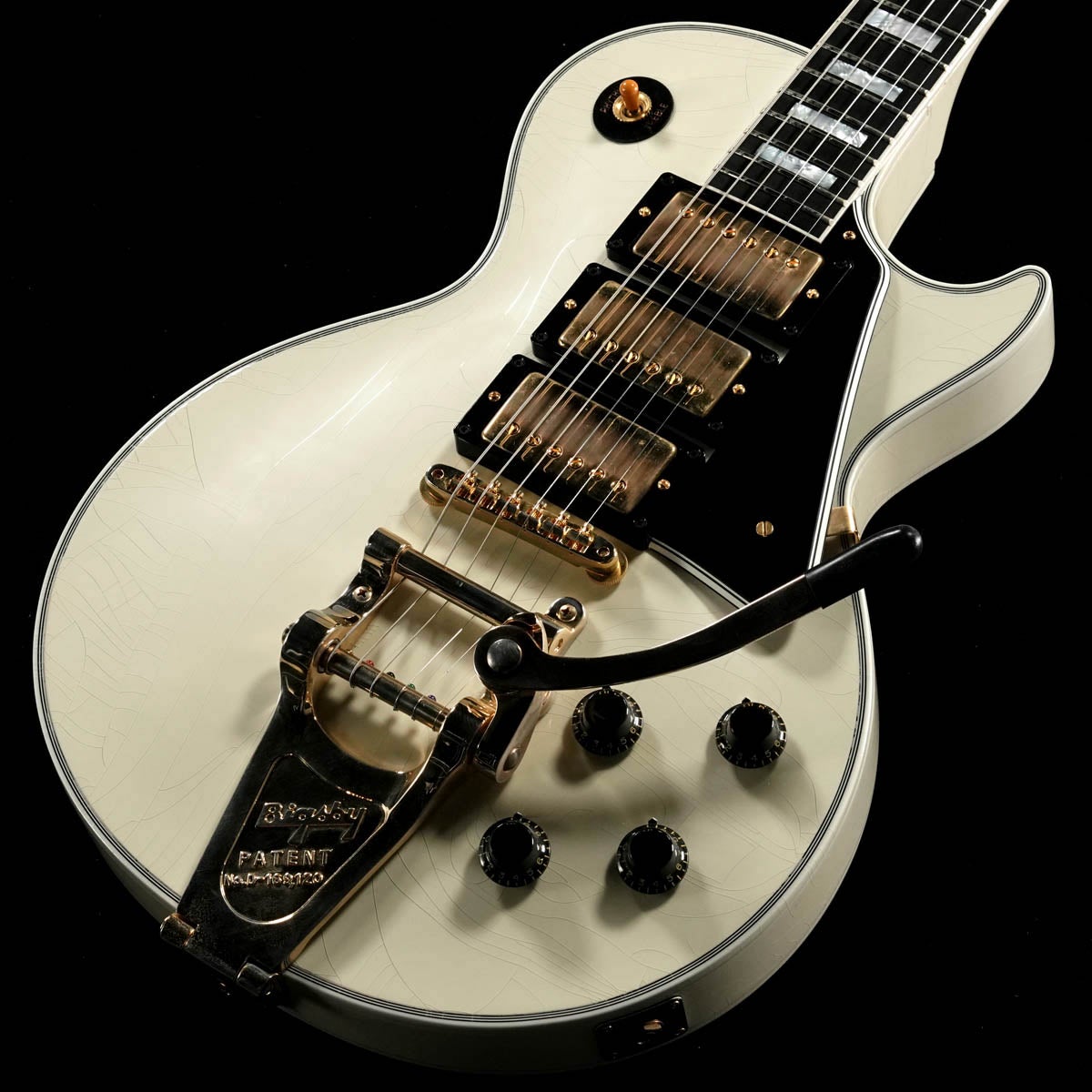 Gibson Custom / Murphy Lab 1957 Les Paul Custom Reissue 3P.U w