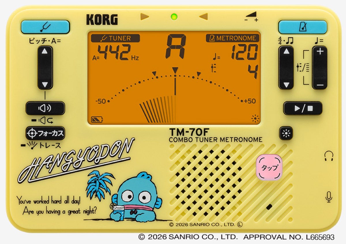 KORG / TM-70C SHG メトロノーム&チューナー ハンギョドン