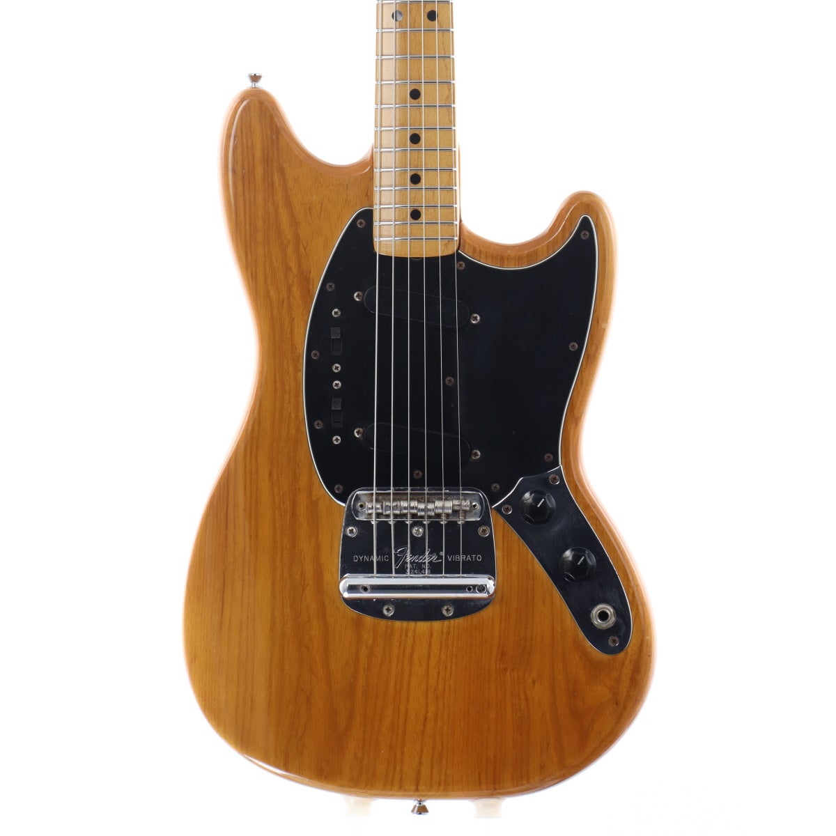 Fender USA Mustang Natural 1977年製【整備品】 中古】Fender USA / 1977年製 Mustang Natural 【梅田店