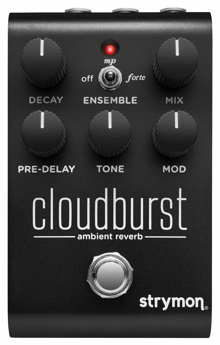 限定ブラックカラー】 Strymon / Cloudburst ME Midnight Edition