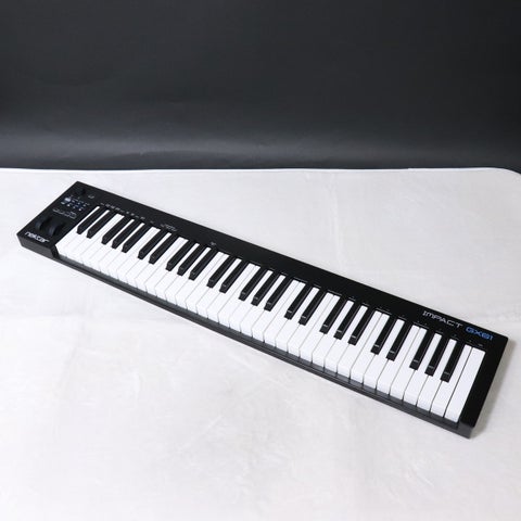 【元箱・シリアルナンバー付】Nektar Impact GX61 MIDIキーボード Amazon | Nektar Technology IMPACT GX61 DAW連携MIDIキーボード