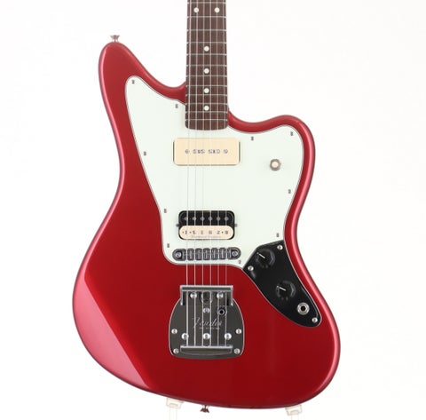 97年製　Fender Jaguar レッドエレキギター　ジャンク 中古】FENDER MADE IN JAPAN / Jean-Ken Johnny Jaguar Candy Apple
