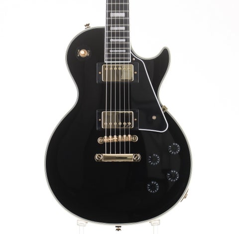 【中古】Epiphone / Inspired by Gibson Collection Les Paul Custom Ebony [4.10kg/2025年製]エピフォン 【池袋店】