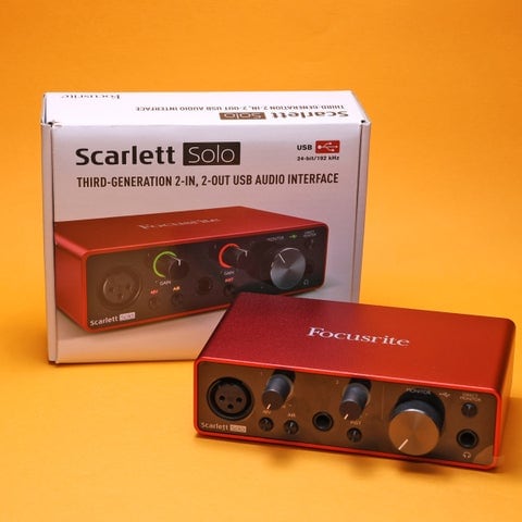 中古】FOCUSRITE / Scarlett Solo 3rd Gen 【福岡店】 | USB