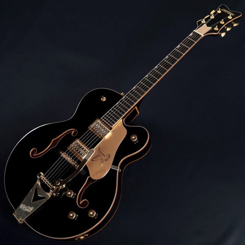 Gretsch / Synchromatic Falcon Hollow Body Single-Cut with Bigsby Ebony Black 《特典付き》 [3.55kg]【池袋店】