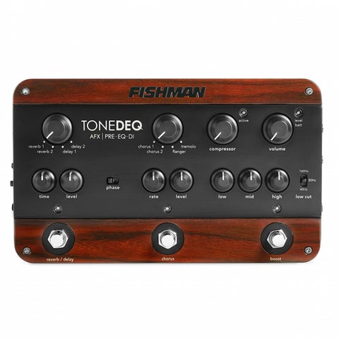 FISHMAN / ToneDEQ Preamp EQ アコースティック用 プリアンプ