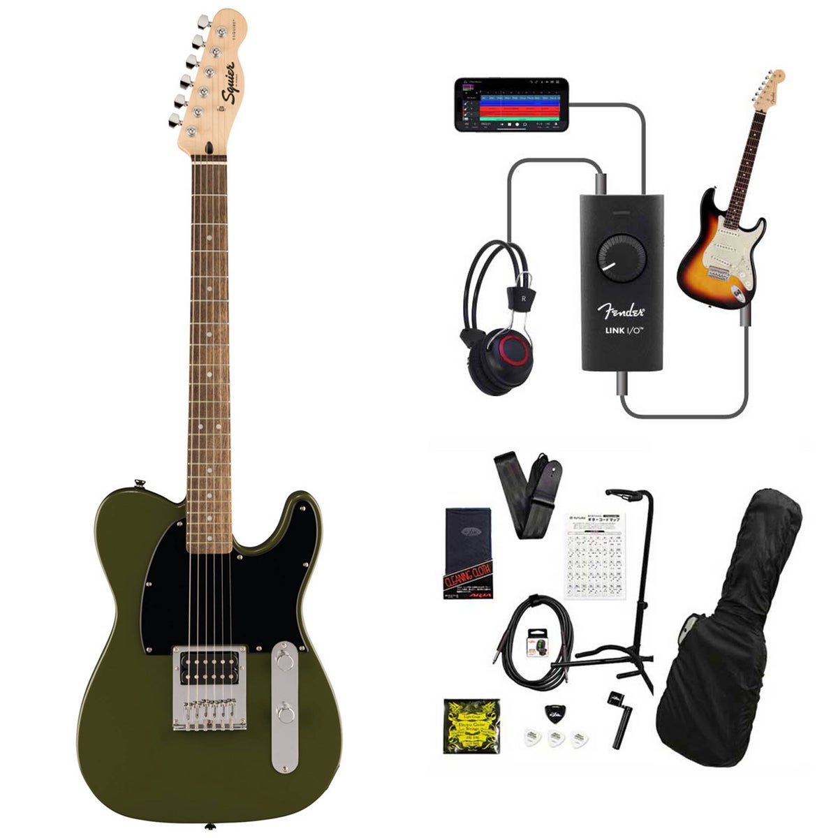 Squier by Fender / Squier Sonic Esquire H Laurel Fingerboard Black