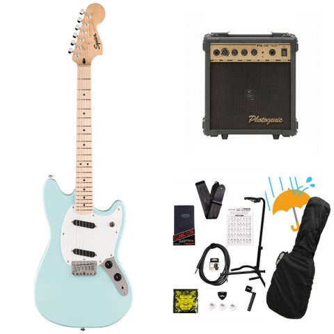 Squier by Fender / Squier Sonic Mustang Maple Fingerboard White