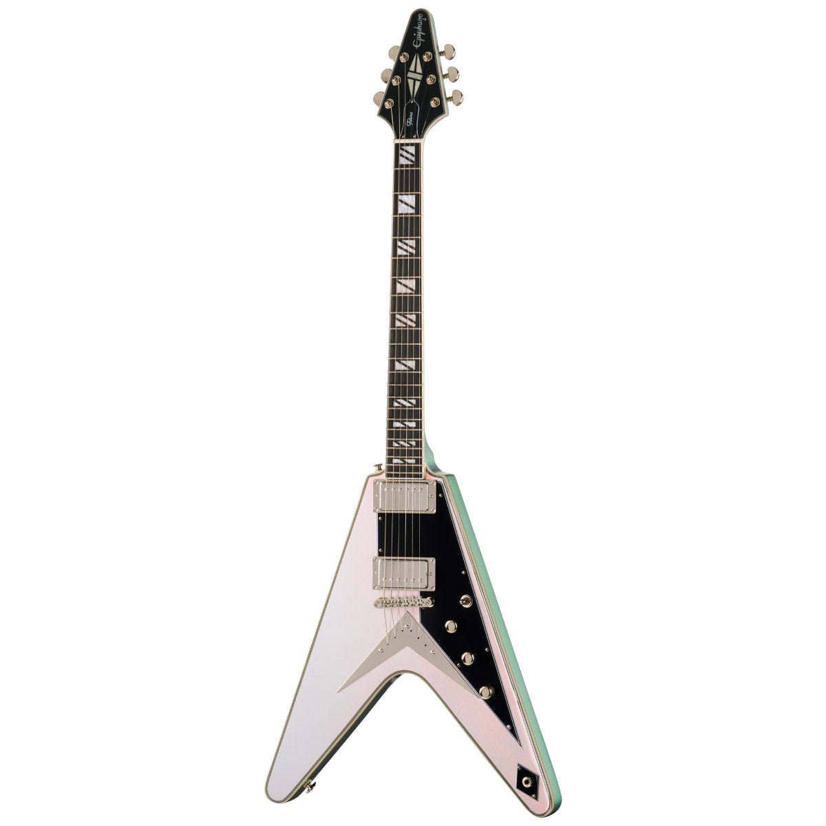 Epiphone / Inspired by Gibson Futura Flying V Custom Quicksilver