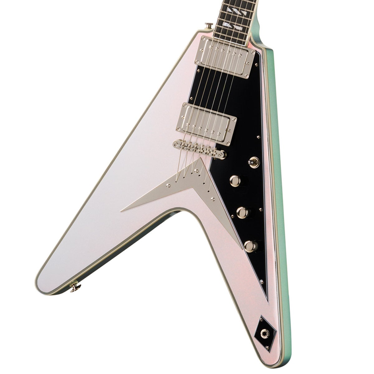 Epiphone / Inspired by Gibson Futura Flying V Custom Quicksilver