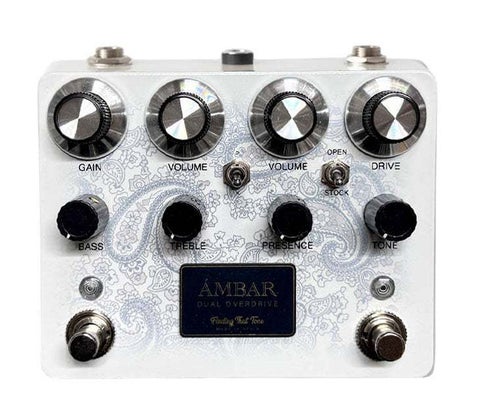10台限定国内入荷】 Finding That Tone / AMBAR White Paisley Dual