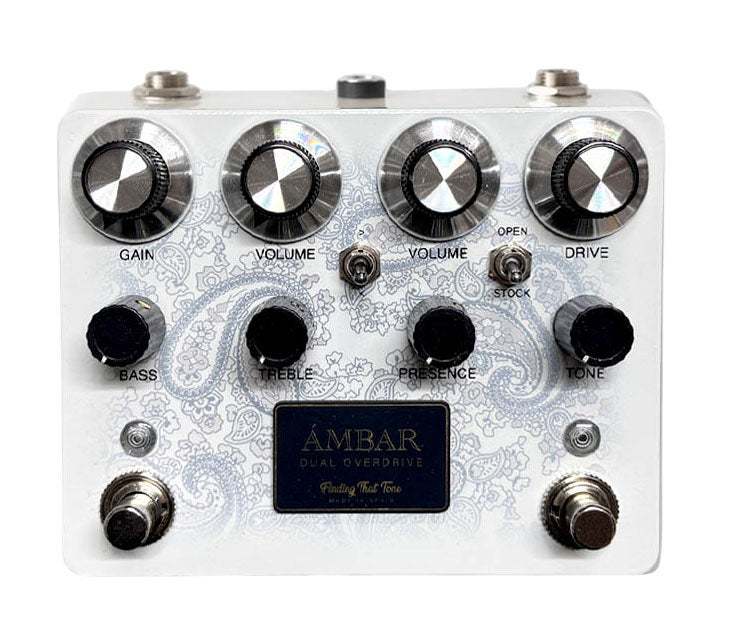 10台限定国内入荷】 Finding That Tone / AMBAR White Paisley Dual