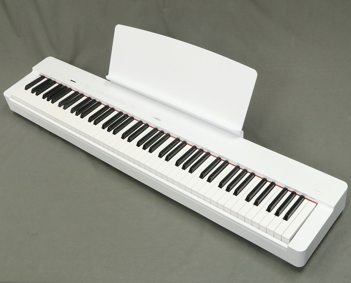 YAMAHA 電子ピアノ P-225 ホワイト ほぼ未使用 元箱あり 送料無料 中古】 YAMAHA / P-225 WH 【御茶ノ水本店】 | スタイリッシュピアノ