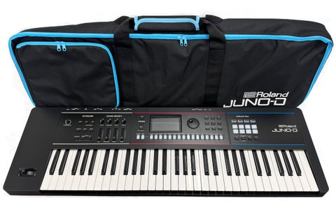 Roland JUNO-D シンセサイザー 61鍵　専用ケース・ペダル付 背負える専用キャリング・ケース プレゼント！》Roland/JUNO-D6