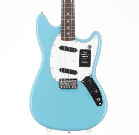 【中古】Fender / Player II Mustang Rosewood Fingerboard Aquatone Blue  [3.09kg/2024年製]フェンダー 【池袋店】