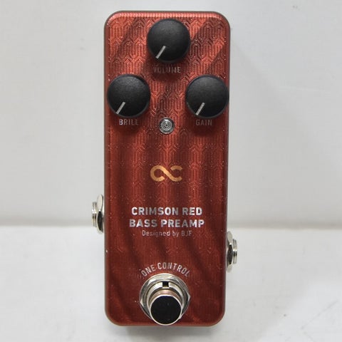 配信機器・PA機器・レコーディング機器 Crimson Red Bass Preamp 中古】ONE CONTROL / CRIMSON RED BASS PREAMP OCCRBP 【心斎橋店