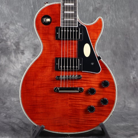 Epiphone / Inspired by Gibson Les Paul Custom Figured Transparent Red 【アウトレット/未展示品】[4.09kg][S/N 25091524099]