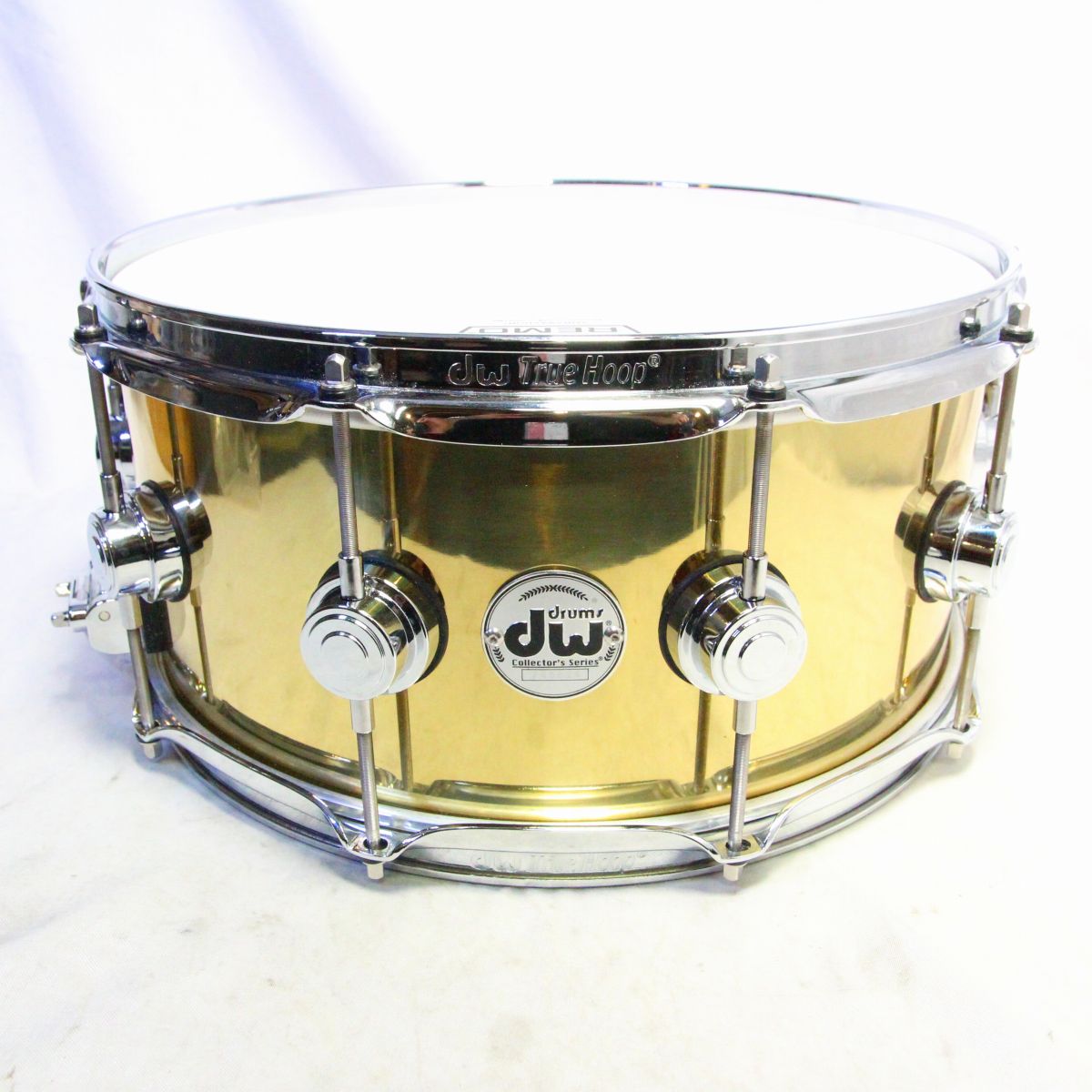 中古】DW / DRVN6514SPC Collectors Series Polished Brass 14x6.5