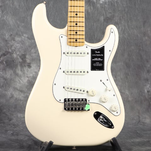 Fender / Vintera III Late '60s Stratocaster Maple Fingerboard Olympic White フェンダー【3.5kg】[S/N MX26007038]