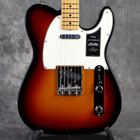 Fender / Vintera III Mid '60s Telecaster Maple Fingerboard 3-Color Sunburst フェンダー【3.38kg】[S/N MX26010352]